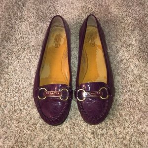 Coach loafers size 8